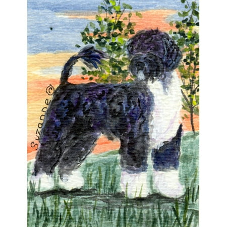 Caroline's Treasures Portuguese Water Dog 2-Sided Garden Flag
