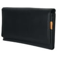 thumbnail image 6 of Leatherboss Genuine Leather Women Designer Clutch Card Holder Wallet, Black, 6 of 7