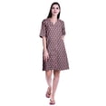 thumbnail image 2 of Moomaya Maternity Summer Clothe Printed Womens Nightgowns Cotton Sleepwear-S-XXL, 2 of 6