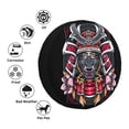 thumbnail image 5 of ZNDUO Samurai Girl Warrior Pattern Spare Tire Cover, Universal Spare Tire Wheel Covers 15 inch, 5 of 8