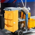thumbnail image 3 of Miangastore Janitorial Bag Cleaning Cart Bag Replacement Housekeeping Bag Trash Collecting Bag Replacement Janitorial Bag Janitorial Cart Bag Cleaning Cart Bag, 3 of 9