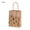 B, variant on PuSpu Christmas Snowflake Tote Bag 21x15x8cm Red Paper 1Pcs 200g Reusable Flat Bottom Holiday Packaging Storage Organizer for Party Decorations and Seasonal Surprises