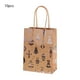 thumbnail image 2 of Uuiauoio Christmas Snowflake Tote Bag with Flat Bottom, Kraft Paper Gift Packaging for Holiday Parties, Festive Tree Design Carry Bag for Seasonal Present Wrapping and Events, 2 of 6