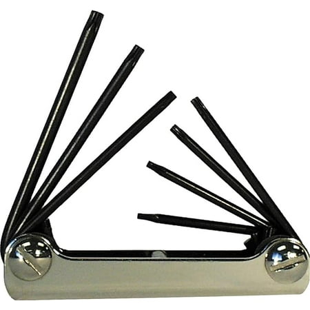 

EKLIND 22572 Classic Steel Handle Fold-up TORX star Key - 7pc set T6-T20