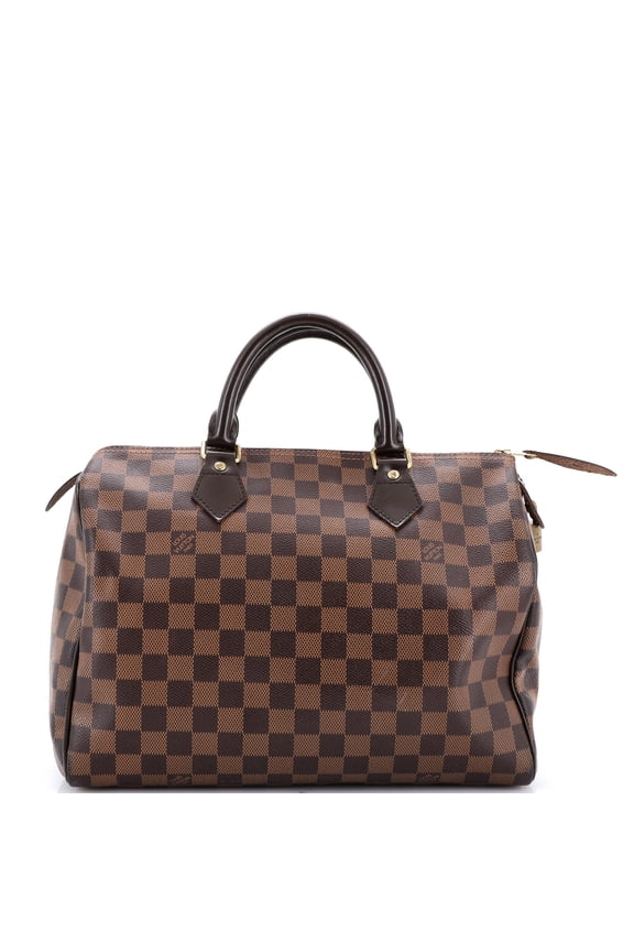 Pre-Owned Speedy Handbag Damier 30 By Rebag