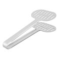 thumbnail image 3 of Pinzas para voltear hamburguesas para la cocina - Espátula doble de acero inoxidable, 3 of 5