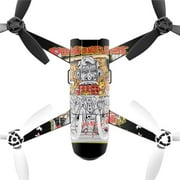 MightySkins PABEBOP2-Smoking Abe Skin Decal Wrap for Parrot Bebop 2 Quadcopter Drone - Smoking Abe