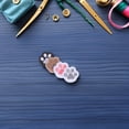 thumbnail image 4 of EXHUMKY Assorted Color Pet Paw Patches Self-Adhesive Embroidered Fabric Stickers, 4 of 8