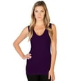 thumbnail image 5 of Skinny Tees V-Neck Tank 146, 5 of 12