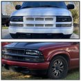 thumbnail image 2 of Spec-D Tuning Euro Headlights Smoke Lens Compatible with 1998-2004 Chevy S10 Blazer L+R Pair Head Light Lamp Assembly, 2 of 6