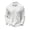 White, variant on CCRFTGI Mens Long Sleeve Polo Shirts Fashion Casual Button Polo Tee Collared Golf Shirt Beige L