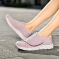 thumbnail image 5 of YOURDIARY Women's Walking Shoes Adjustable Closure Breathable Lightweight Wide Width Casual Shoes, 5 of 7
