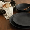 thumbnail image 2 of Safdie & Co. Capri Stoneware Dinnerware 12PC Set Black, 2 of 6