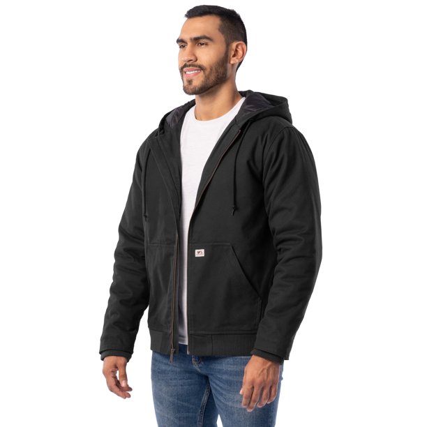 Wells Lamont Men's Workwear Insulated Duck Quilted Lined Full Zip