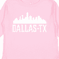 thumbnail image 4 of Inktastic Dallas Texas Skyline TX Cities Boys or Girls Long Sleeve Toddler T-Shirt, 4 of 5