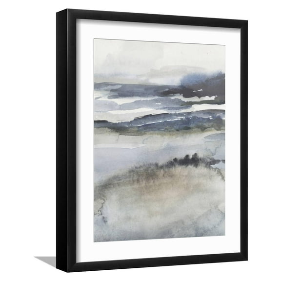 Art.com Neutral Salt Spray II Art Print by Victoria Borges, Black Frame Wall Art, 17" x 21"