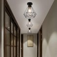 thumbnail image 4 of Farmhouse Style Ceiling Light, Energy Saving LED Bulb Compatible, Wide Application for Hallways Kitchens Dining Rooms, Semi Flush Mount Design (4PCS), 4 of 5