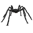 thumbnail image 3 of RXIRUCGD Halloween Spider Web Giant Spider Decor, Spider Halloween Party Decoration Haunted House Prop Indoor Outdoor Black Spider Halloween Spider, 3 of 5