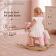 thumbnail image 4 of Caballito mecedor ROCK MY BABY Unicornio Rosa con sonido, 4 of 9