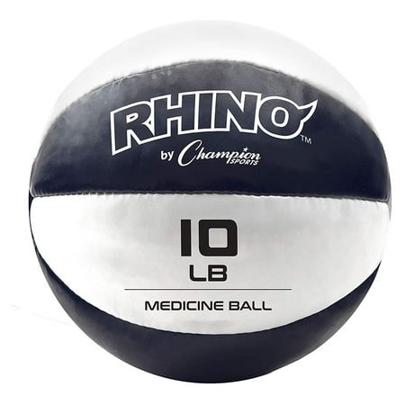 UPC: 0710858005897 | Champion Sports 10 LB Rhino Leather Medicine Ball