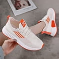 thumbnail image 2 of Women's  Walking Sneakers Anti Slip Out Increase Height Casual Walking Shoes Fashionable Lace Up Mom Shoes, 2 of 9