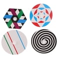 thumbnail image 2 of Abbracc 5 x Plastic Printed with Optical Scientific Pattern Kids Gift Toys, 2 of 9