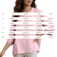 thumbnail image 4 of Women Shirts Neck Embroidered Short Sleeve Casual Blouse Top Holiday Gathering Daily Casual Outfit, 4 of 6