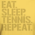 thumbnail image 3 of CafePress - Eat Sleep Tennis Repeat T Shirt - Men's Classic Graphic T-Shirt, 3 of 4