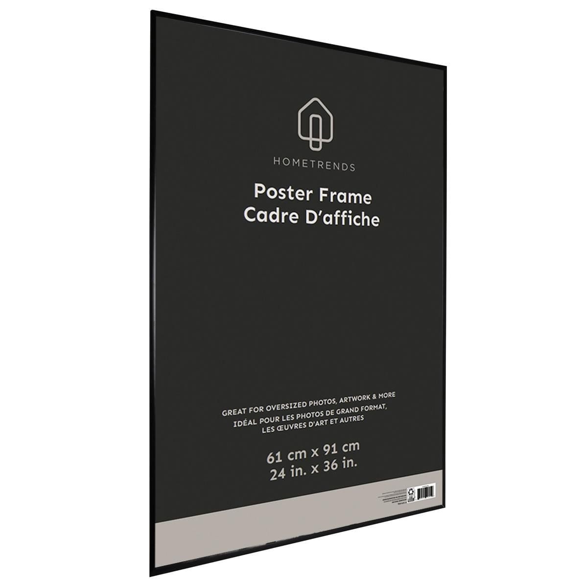 Hometrends Cadre-affiche mural 24x36po, noir Cadre-affiche mural - noir