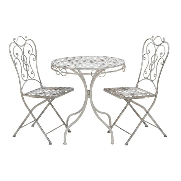 Patio Vintage Themed Outdoor Table And, Vintage Metal Patio Table And Chairs