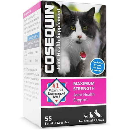 UPC: 0755970407600 | Cosequin Cats Capsules with Glucosamine & Chondroitin 55ct