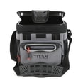 thumbnail image 1 of Cooler Titan Deep Freeze 9 latas sin cremallera, piel de tiburón, color gris, 1 of 6