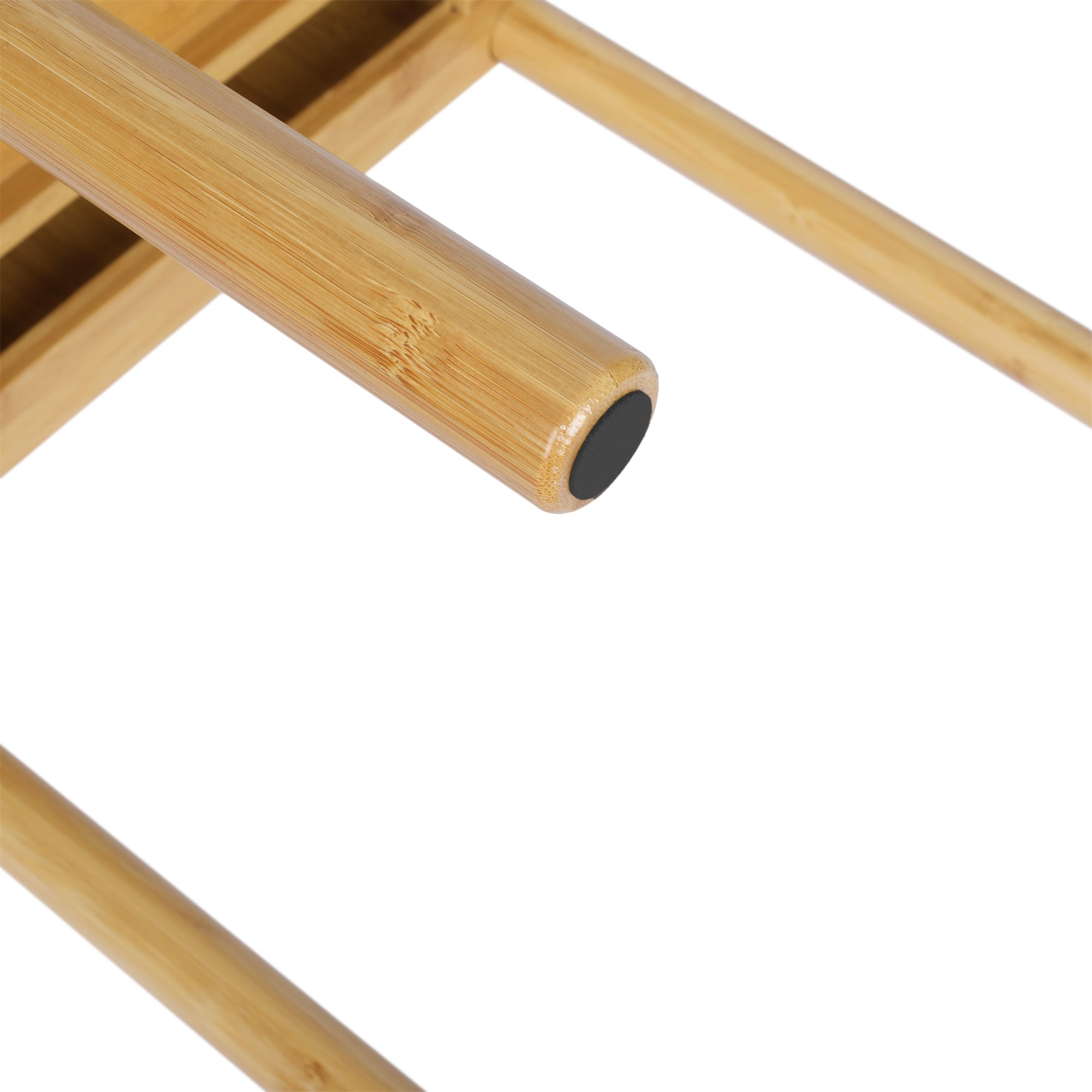 Resenkos Natural Bamboo Accent End Table for Bedroom with Drawer Resenkos Natural Bamboo Accent End Table for Bedroom with Drawer