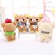 thumbnail image 3 of Juguete de peluche de oso Rilakkuma de 11CM, muñeco de peluche, llavero de diseño, colgante, Kawaii, 1 unidad, 3 of 5