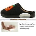 thumbnail image 4 of Ecetana  Halloween Slippers for Women Men Fuzzy House Shoes with Memory Foam, 4 of 7