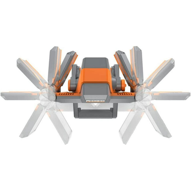 ridgid r8694221b gen5x 18 volt hybrid folding panel light