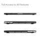 thumbnail image 4 of Funda rígida FINTIE para MacBook Pro 13" M1 M2 Color Negro Cristal, 4 of 7