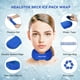 thumbnail image 4 of Envoltura de hielo para cuello, HEALSTOK, tratamiento de frío y calor, color azul, 4 of 7