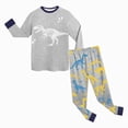 thumbnail image 5 of CAUYDY Children Boy Pajamas Clothing for Kid 5T 6T 7T 8T 9T 10T Long Sleeve Shirt and Elastic Pants 2PCS Cute Set Boys Fall Winter Outfits Sizes 8-9 Years,Grey, 5 of 5