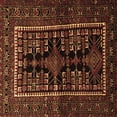 thumbnail image 1 of Ahgly Company Indoor Square Persian Brown Traditional Area Rugs, 5' Square, 1 of 4