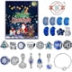 thumbnail image 3 of Pulseras con calendario De Adviento para niños y niñas, decoración navideña con temática De Navidad, joyería artesanal, amuleto De nacimiento, Año Nuevo, 2023, 3 of 4