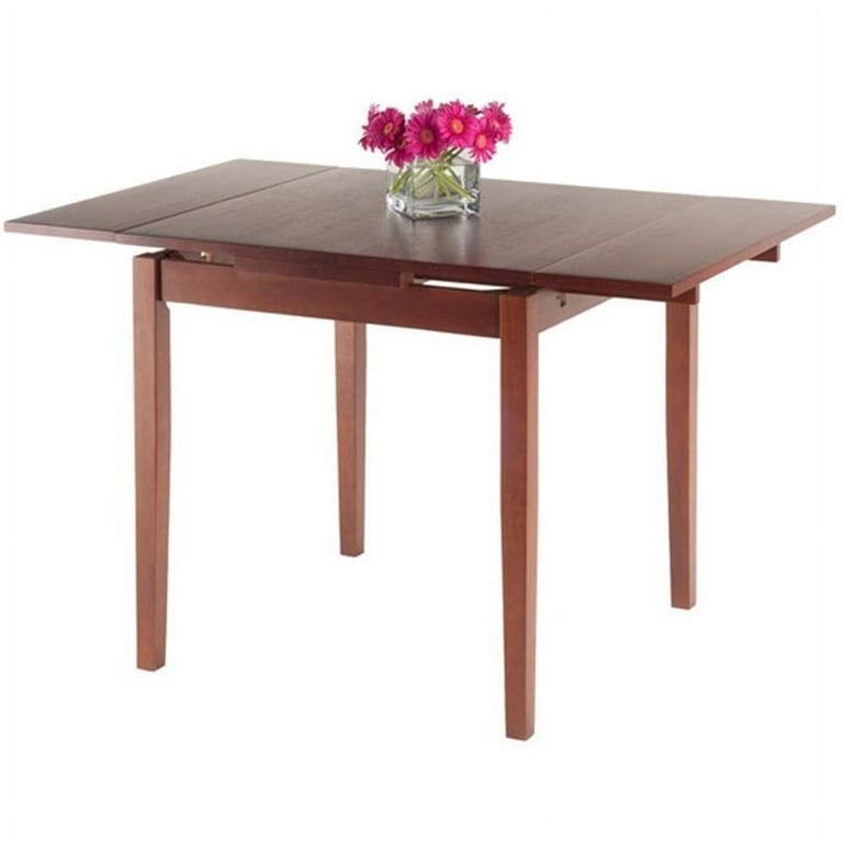 Pulman Extension Table, Winsome Wood, Drop Leaf, Walnut Finish