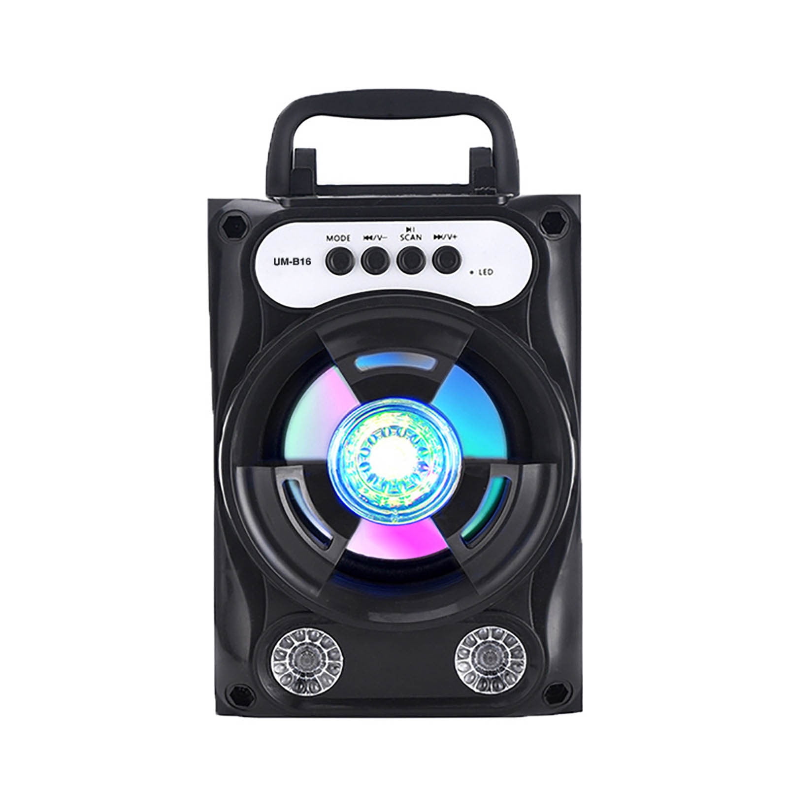 Herunwer Portable Bluetooth Speakers Big Powerful Wireless Stereo Sound Boombox Outdoor Loud Home Party Speaker with Subwoofer