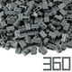 thumbnail image 2 of Bloques de construcción Feleph, 360 piezas, ladrillos perfilados de mampostería, 1 x 2, 2 of 5