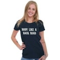 thumbnail image 3 of Body Like A Back Road Country Lyrics Womens Fitted Plus Size Graphic Tee Brisco Brands 2X, 3 of 5