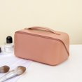 thumbnail image 4 of Bolsa de Tocador, DAQI Portátil Bolsa de Aseo de Viaje con Múltiples Compartimentos para Mujer Accesorios y Maquillaje, Cepillos, Botella ,resistente al agua,artículos de tocador ect.(Rosa) Zefei Wu 9024735068990, 4 of 5