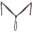 thumbnail image 4 of Horse Western Tooled Leather Browband Headstall Breast Collar Laced Tack 78HR29B, 4 of 4