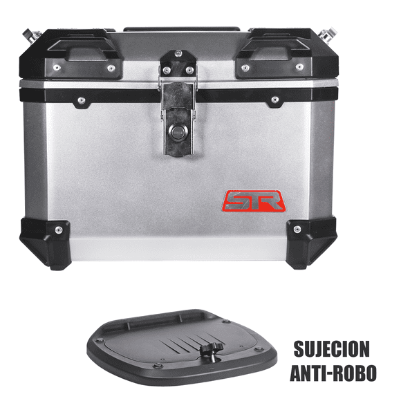 Cajuela Top Case Str Abs 45lt Con Respaldo Baul Anti-theft STR SG-520