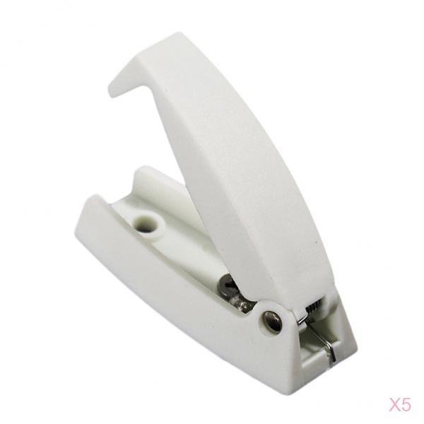5x Soporte Para Puerta Portaequipajes Gancho Para Puerta Clips De Cierre Gancho Mantenga Seguro