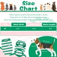 thumbnail image 2 of BRKURLEG Dog Striped T-Shirt, Soft Elastic Dog Summer Cotton Vest with Stripes, Breathable Pet Shirts for Small Medium Dogs Cats Puppies Kittens, Pet Apparel, 2 of 7